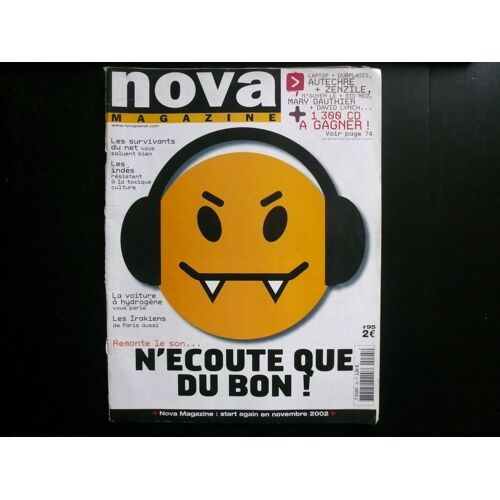 Nova Magazine  N° 95 : Remonte Le Son...N'écoutes Que Du Bon