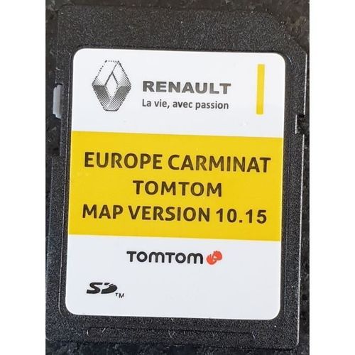 Carte SD GPS Europe 2019 - 10.15 - Renault TomTom Carminat