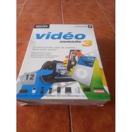 Magix Video Nomade - (V. 3) - Version Boîte - 1 Utilisateur - Win - Français)