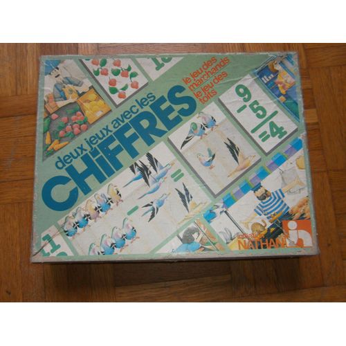 Deux Jeux Avec Les Chiffres - Le Jeu Des Marchands Le Jeu Des Toits Nathan