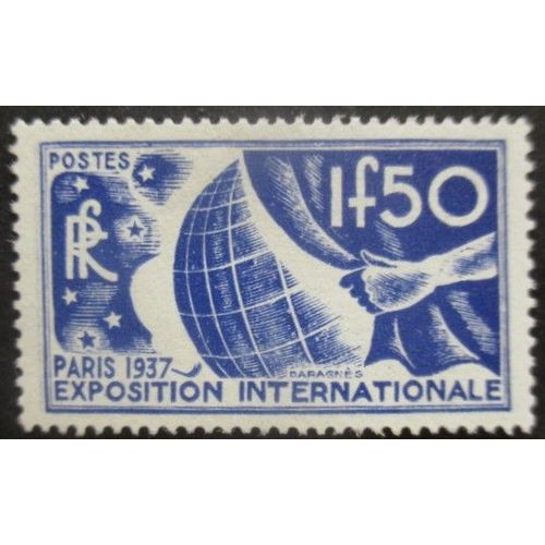 France N°327 Expo Internationale De Paris Neuf **