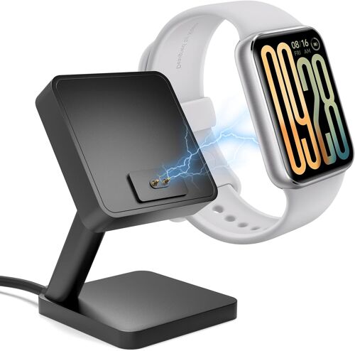 KALANKA-Chargeur Magnétique Compatible avec Xiaomi Mi Smart Band 10/9 / 9 Pro / 9 Active, pour Redmi Watch 5/4 / 3, Stations de Charge, Recharger Support Stand, avec 1m Câble de Charge USB