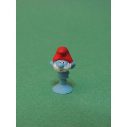 Micropopz Schtroumpf Collectors Papa Smurf - Super U - 2017
