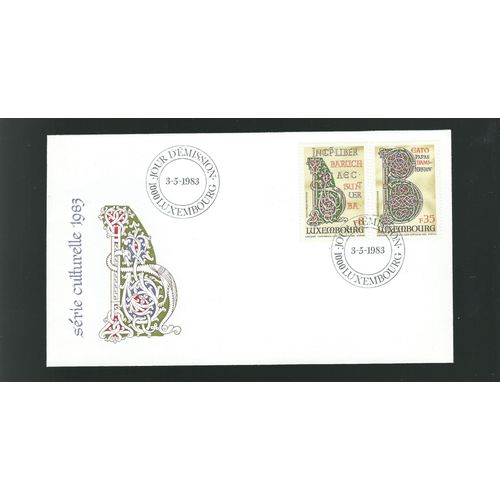 Timbres Du Luxembourg-Fdc-Obl1er Jour-1983-Yt N°1026-1027