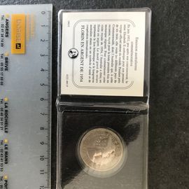 Florin En Argent Commémoratif De 1954 (Australie)
