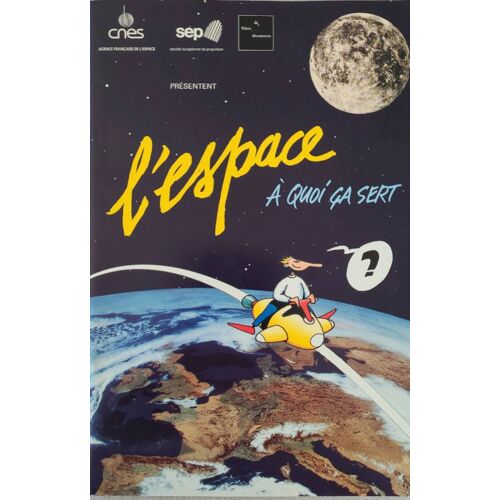 L Espace À Quoi Ça Sert ? . Présenté Par Le Cnes & Sep 1993 .