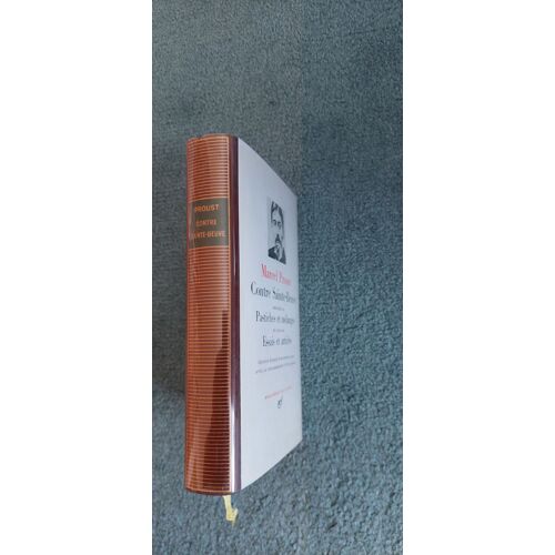 Proust, Contre Saint-Beuve, Édition De Pierre Clarac, Gallimard, Pléiade, 1971 (Imprimé En 1978)