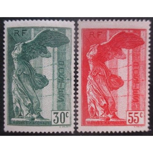 France N°354 Et 355 Samothrace Neuf **