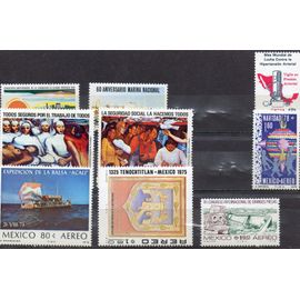 Mexique Timbres Divers-1