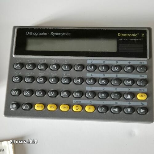 Collector, Le Dicotronic2, Correcteur D'Orthographe, 1 147 000 Mots, Expressions,