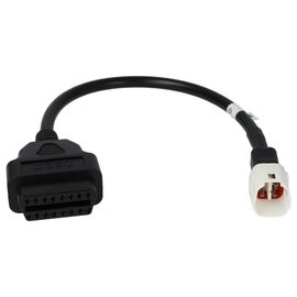 Vhbw Adaptateur Obd2 4 Pin Vers Obd2 16pin Compatible Avec Suzuki Tl 1000 S / R (1997 - 2000) Motos, Scooter - 30 Cm
