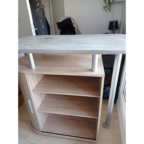 Bar De Rangement/Table Pivotante