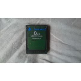 Memory Card Noir Transparente Jap Officiel Playstation 2 Scph-10020