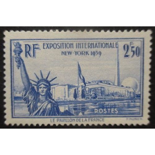 France N°458 Expo Internationale De New York Neuf **