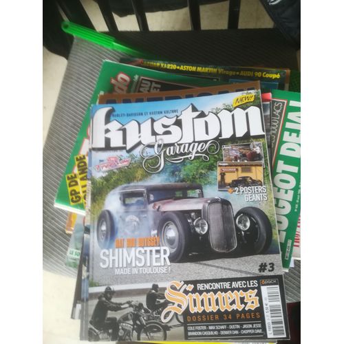 Kustom 3 De 2007 Shimster,Foster,Track B20,Nash Motorcycles