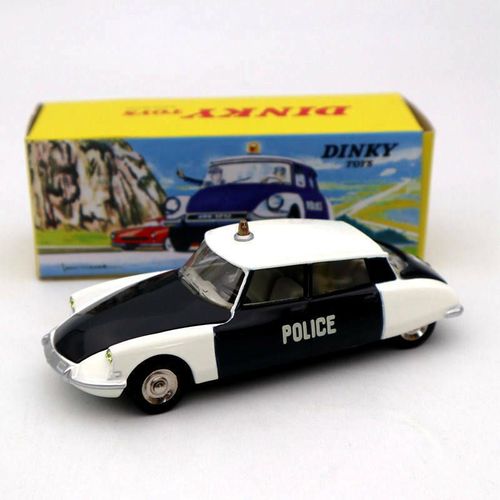 Dinky Toys 501 - Citroen Ds 19 Police Pie 1:43-Atlas