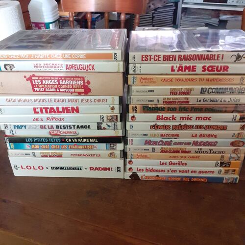 Comedies Françaises En 34 Dvd