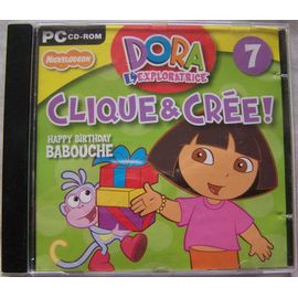 Cd Rom Pc Dora L'exploratrice 7. Clique & Crée!