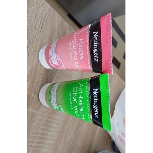 Lot De Gel Nettoyage Visage Neutrogena 