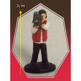 Figurine Diorama - Caméraman Debout - 3cm