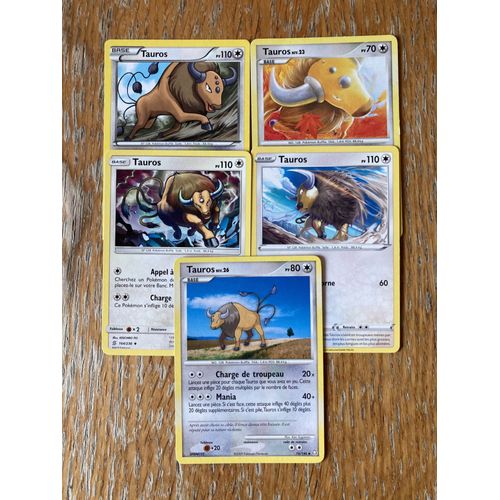 (2908) 5x Tauros (Pokemon)