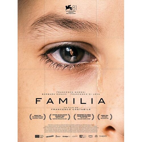 Familia - Véritable Affiche De Cinéma Pliée - Format 120x160 Cm - De Francesco Costabile Avec Francesco Gheghi, Barbara Ronchi, Francesco Di Leva - 2025