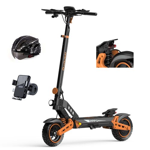 Iwafo Is2 Trottinette Electrique Adulte Pliable Roues 10" 48v 16a 1400w Autonomie 60km Max 45km/H