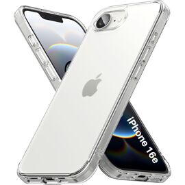 Coque pour iPhone 16e - Silicone Gel TPU Transparent Protection Souple Ultra Mince Phonillico®