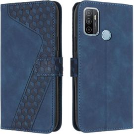 Kal-Coque Pour Oppo A53s / Oppo A53 2020, Étui Housse Protection En Cuir Pu [Pochette De Portefeuille] [Magnétique], Antichoc Etui À Rabat Pour Oppo A53s / Oppo A53 2020 (Bleu)