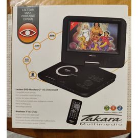 Lecteur DVD portable Takara 7" - Modèle DIV96R