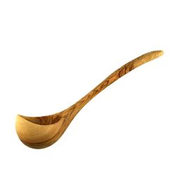 Louche À Sauce Pour Cuisine Et Sauna En Bois D'Olivier 25 Cm