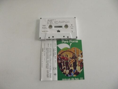 Cassette Audio! Pere Poma . Ara Va De Bo.