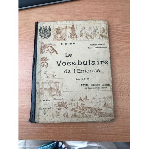 Le Vocabulaire De L'enfance