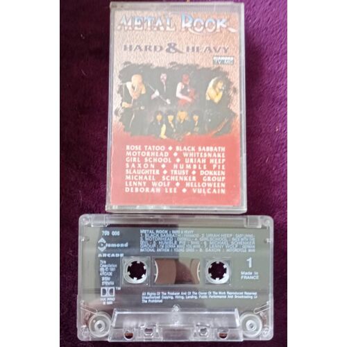 Métal Rock Hard Et Heavy K7