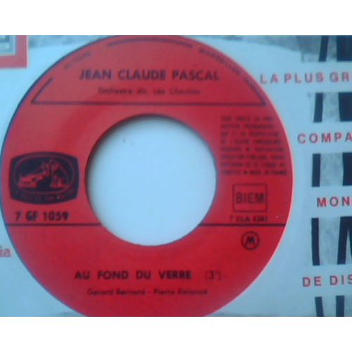 Au Fond Du Verre - L'amour S'en Est Alle