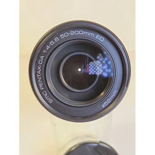 Pentax-DA 50-200mm 1:4-5.6 SMC ED - Monture Pentax K KAF - 50mm 200 mm f/4-5,6