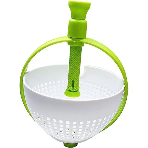 Essoreuse À Salade, Laveuse Et Sécheuse À Laitue Manuelle Essoreuse À Pâtes Et Frites Avec Poignée Rotative Essoreuse À Laitue Multi-Usage Rapide Et Facile Pour Égouttoir Rotatif