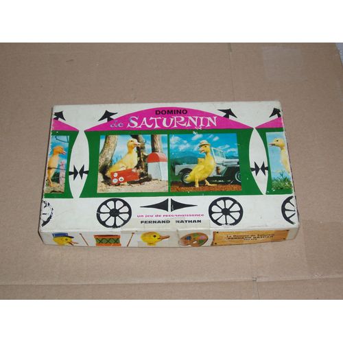 Jeu  De  Domino  Du  Canard   Saturnin  Ortf De 1966