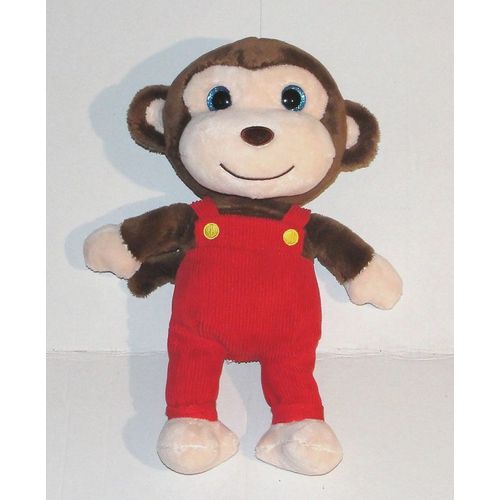 Peluche Singe Lansay My Baby Monkey Tumbles & Friends Doudou Galipette
