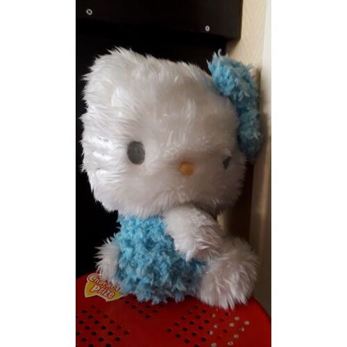 Peluche Hello Kitty Brillante Bleu