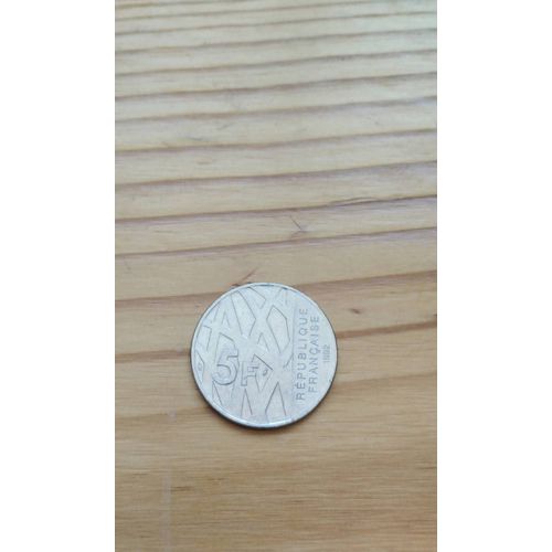 Pièce De 5 Francs 1992 Pierre Mendès France