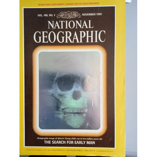 National Geographic, November 1985, Vol. 168, N°5 : The Search For Early Man
