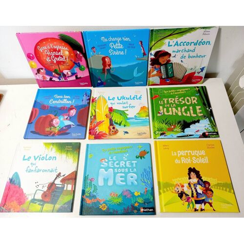 Lot De 9 Histoires Hachette Jeunesse Et Nathan