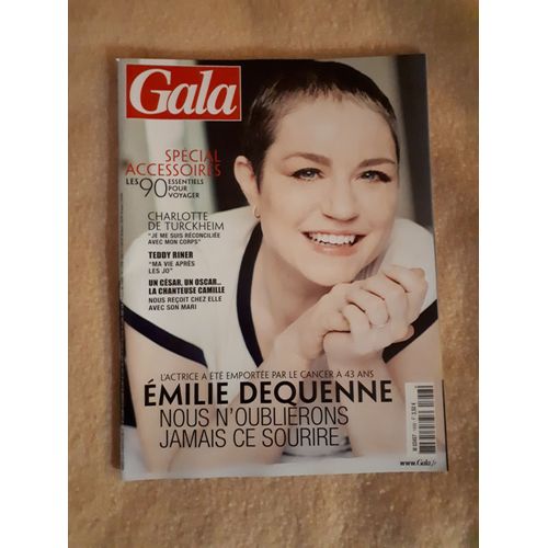 Gala 1658 Emilie Dequenne Nous N'Oublierons Jamais Ce Sourire, Charlotte De Turckheim, Teddy Riner...