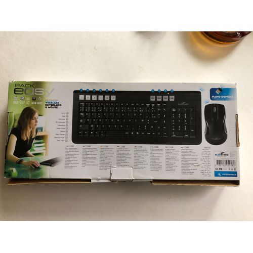 Bluestork Wireless MultiMedia Keyboard + SOURIS