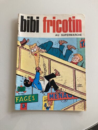 Bibi Fricotin N° 103, Au Supermarché