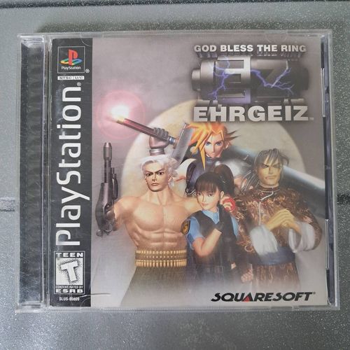 Ehrgeiz God Bless The Ring Playstation 1 Ps1 Import Usa Ntsc