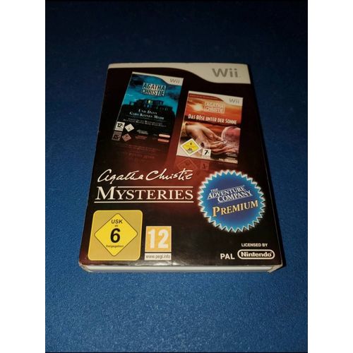 Agatha Christie Mysteries The Adventure Company Premium Pack Nintendo Wii