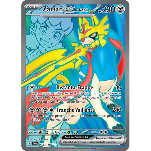 Zacian Ex De Nabil - 176/159 - Aventures Ensemble