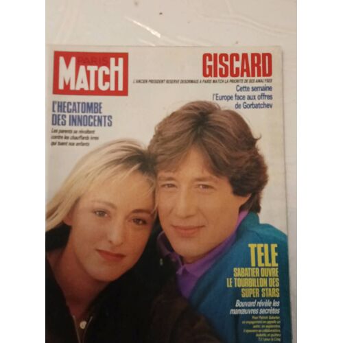 Paris Match 8 Mai 1987